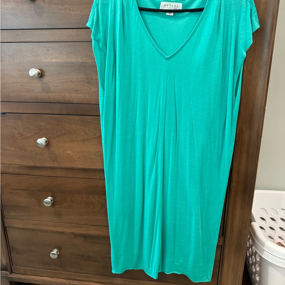 Velvet by Graham & Spencer Aqua Dress